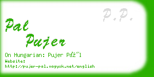 pal pujer business card